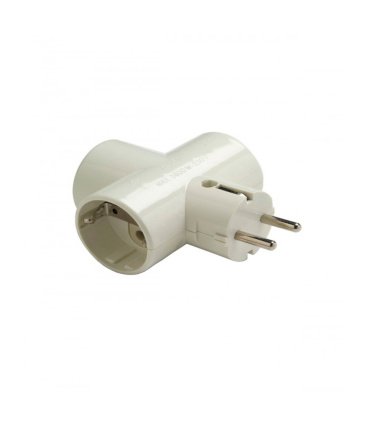Adaptador Triple T.T. Interior de Porcelana