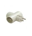 Adaptador Triple T.T. Interior de Porcelana