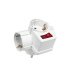 Adaptador Triple T.T. con Interruptor