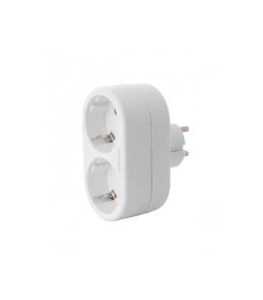 Adaptador Doble Salida Frontal Horizontal