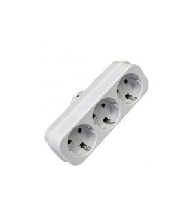 Adaptador Triple Salida Frontal Horizontal