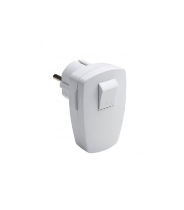 Clavija T.T. Salida Lateral con Interruptor Kopp