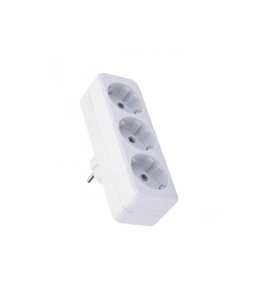 Adaptador Triple con Salida Frontal Vertical