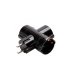 Adaptador Triple T.T. 16 A 250 V 3500 W Negro