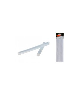 Blíster 8 Barras de Silicona Transparente 20 cm x 7 mm