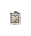 Base Enchufe T.T. Estanca IP55
