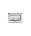 Base Doble Enchufe T.T. Estanca IP55