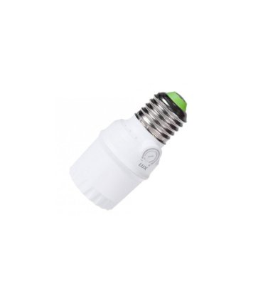 Portalámparas E27 con Sensor de Luz 360° 60 W