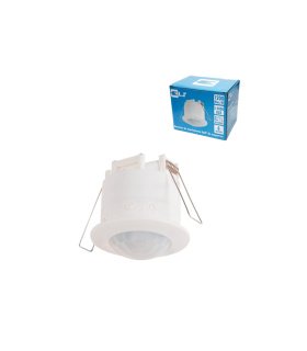 Detector de Movimiento 360° Empotrable ELS Blanco IP20 6 m LED