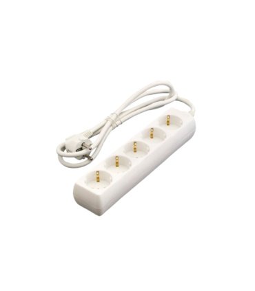 Base Múltiple 5 Tomas T.T. 3 Metros Blanca