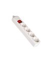 Base de Superficie 4 Tomas T.T. con Interruptor Solera 8004IL