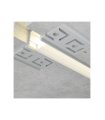Perfil de Aluminio Jut 2 Metros M LEDME