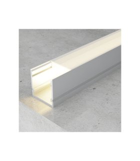 Perfil de Aluminio Rope 2 Metros 2000 x 19,5 x 20H mm