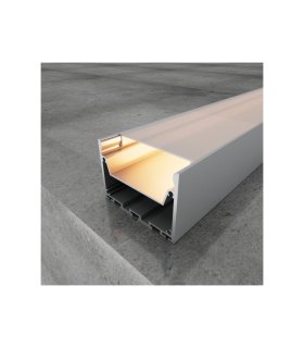 Perfil de Aluminio Orus Dsc 2 Metros 12V/24V/220V 2000 x 98,7 x 76H mm