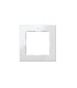Marco 1 Elemento Simon 28 Blanco 86 x 86 mm 28610-30