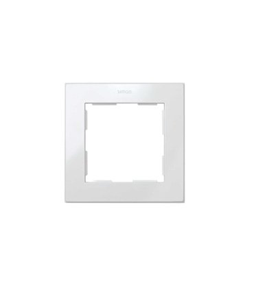 Marco 1 Elemento Simon 28 Blanco 86 x 86 mm 28610-30