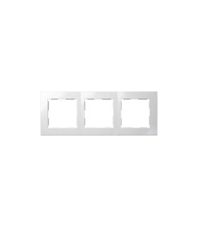Marco 3 Elementos Simon 28 Blanco 86 x 228 mm 28630-30
