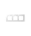 Marco 3 Elementos Simon 28 Blanco 86 x 228 mm 28630-30