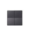 Tecla Doble para 2 Interruptores o Conmutadores Simon 28 Grafito 55 x 55 mm 28026-38
