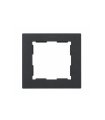 Placa 1 Elemento Simon 28 Grafito 86 x 86 mm 28610-38