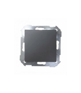 Placa Ciega Simon 28 Grafito 55 x 55 mm 28800-38