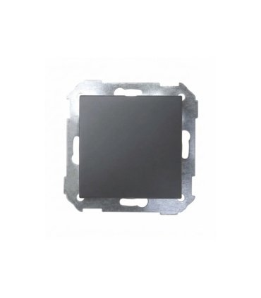 Placa Ciega Simon 28 Grafito 55 x 55 mm 28800-38