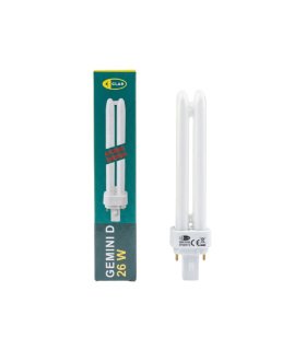Lámpara de 2 pines 26W G24d-3 6500k 1560 Lm Gemini D