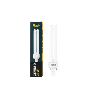Lámpara de 2 pines 26W G24d-3 4200k 1400 Lm Gemini D
