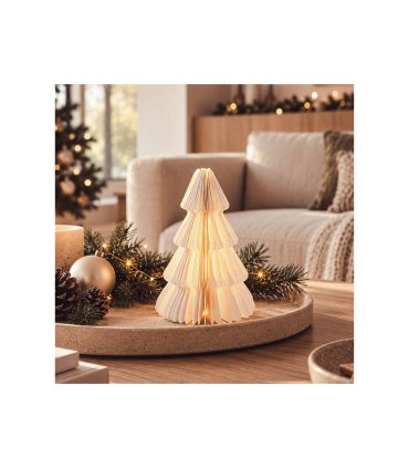 Árbol de Navidad LED Likasi con Batería 3000K Blanco Cálido