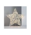 Estrella LED con Guirnalda Irawo 42x42 cm 3000K con Pilas