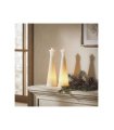 Set de 2 Velas Navideñas LED de Cera Solara 26 cm con Pilas