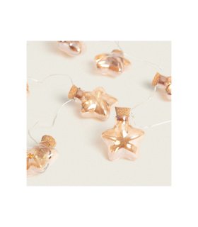 Guirnalda LED de Estrellas Heryt 1,2 m 2700K con Pilas