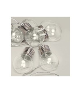 Guirnalda de Bombillas LED Solar Galilei 2 m 3000K IP44