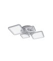 Plafón LED 86W regulable con mando cromo Elara