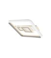 Plafón LED Cuadrado 80W Blanco/Gris 7600 lm Sucre