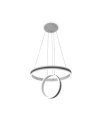 Lámpara Colgante LED 104W Gris 8320 lm Alpes