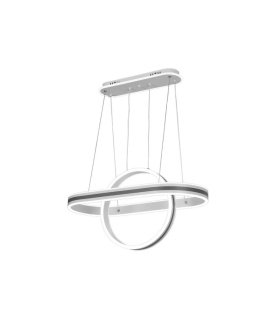 Lámpara Colgante LED 112W Gris 8960 lm Alpes