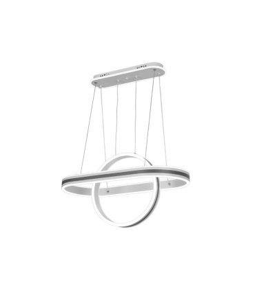 Lámpara Colgante LED 112W Gris 8960 lm Alpes