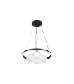 Lámpara Colgante LED 104W Negro 8320 lm Rodano