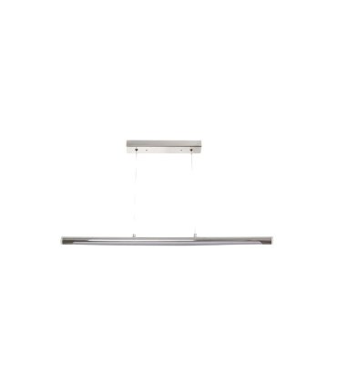 Lámpara Colgante LED Tubular 16W Cromo 71 cm Giza