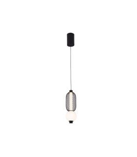 Lámpara Colgante LED Mimosa Negra 9W 4000K 990 lm