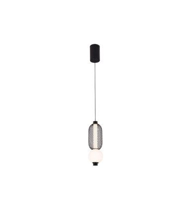 Lámpara Colgante LED Mimosa Negra 9W 4000K 990 lm