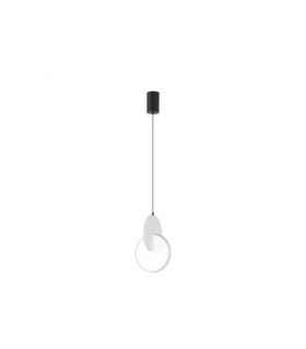 Lámpara Colgante LED Negro y Blanco 17W 6500K 2380 lm Carlota