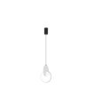 Lámpara Colgante LED Negro y Blanco 17W 6500K 2380 lm Carlota