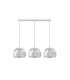 Regleta de Techo 3 Luces E27 Blanco Altura Regulable 74x20 cm Latina