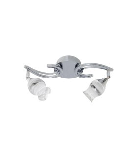 Lámpara LED 2 Luces 10W Cromo 4000K 800 lm Zodiaco