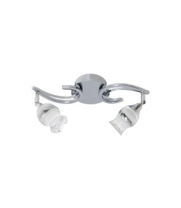 Lámpara LED 2 Luces 10W Cromo 4000K 800 lm Zodiaco