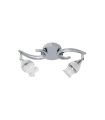 Lámpara LED 2 Luces 10W Cromo 4000K 800 lm Zodiaco