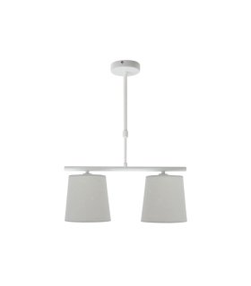 Lámpara de Techo Infantil 2 Luces E14 Gris 39 cm Consciencia