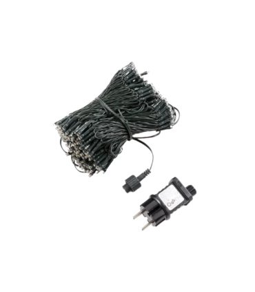 Guirnalda LED RGB 30 metros con 8 Modos de Luz IP65 enchufe